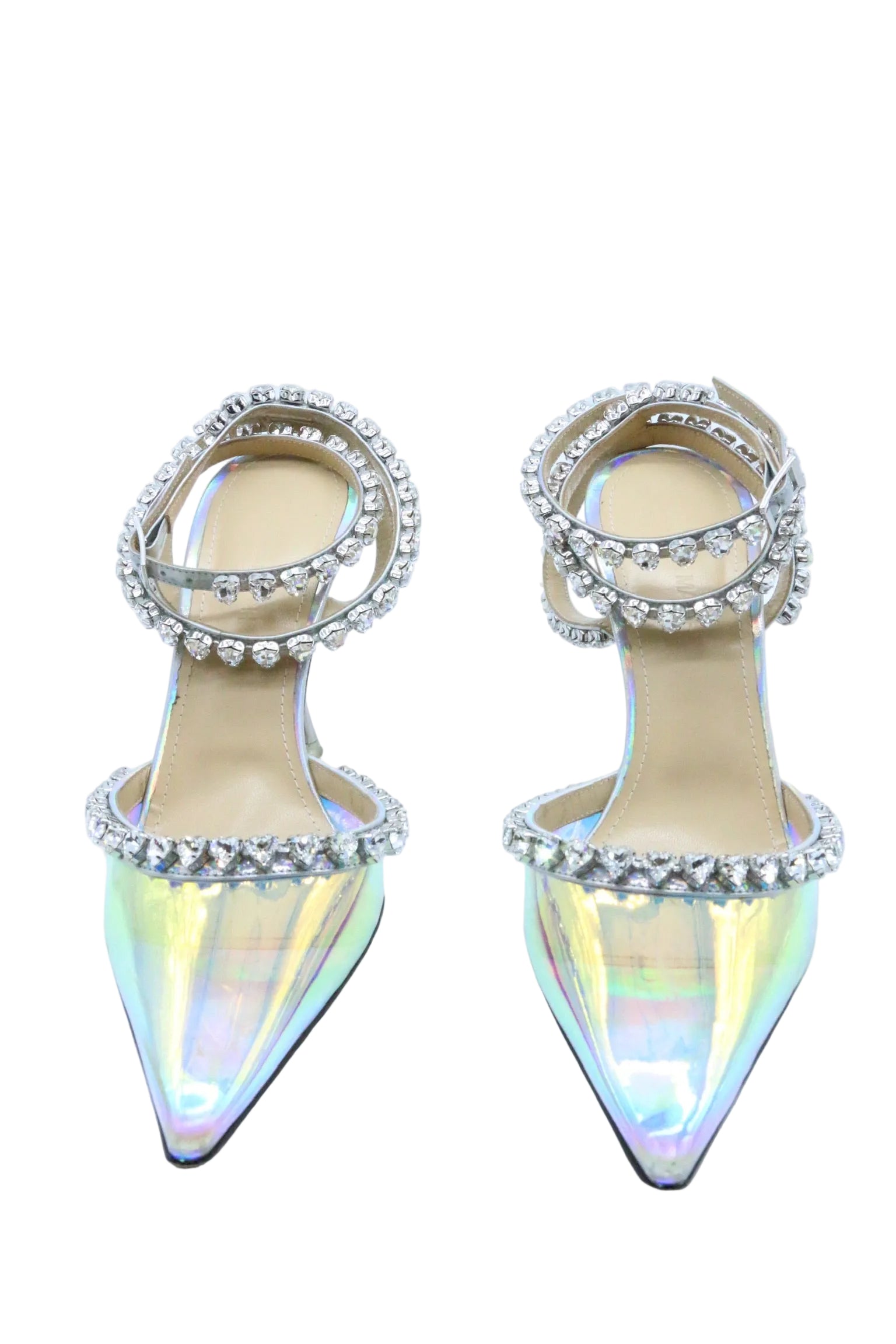 Mach & Mach Iridescent Heels
