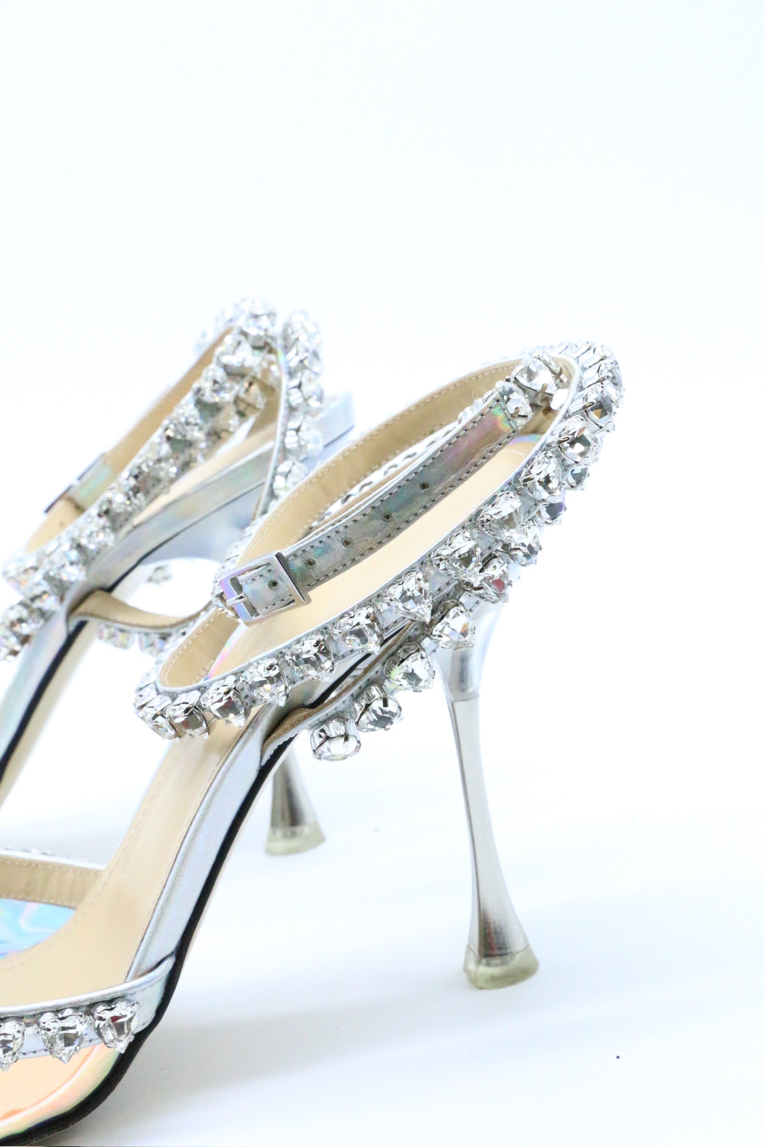 Mach & Mach Iridescent Heels