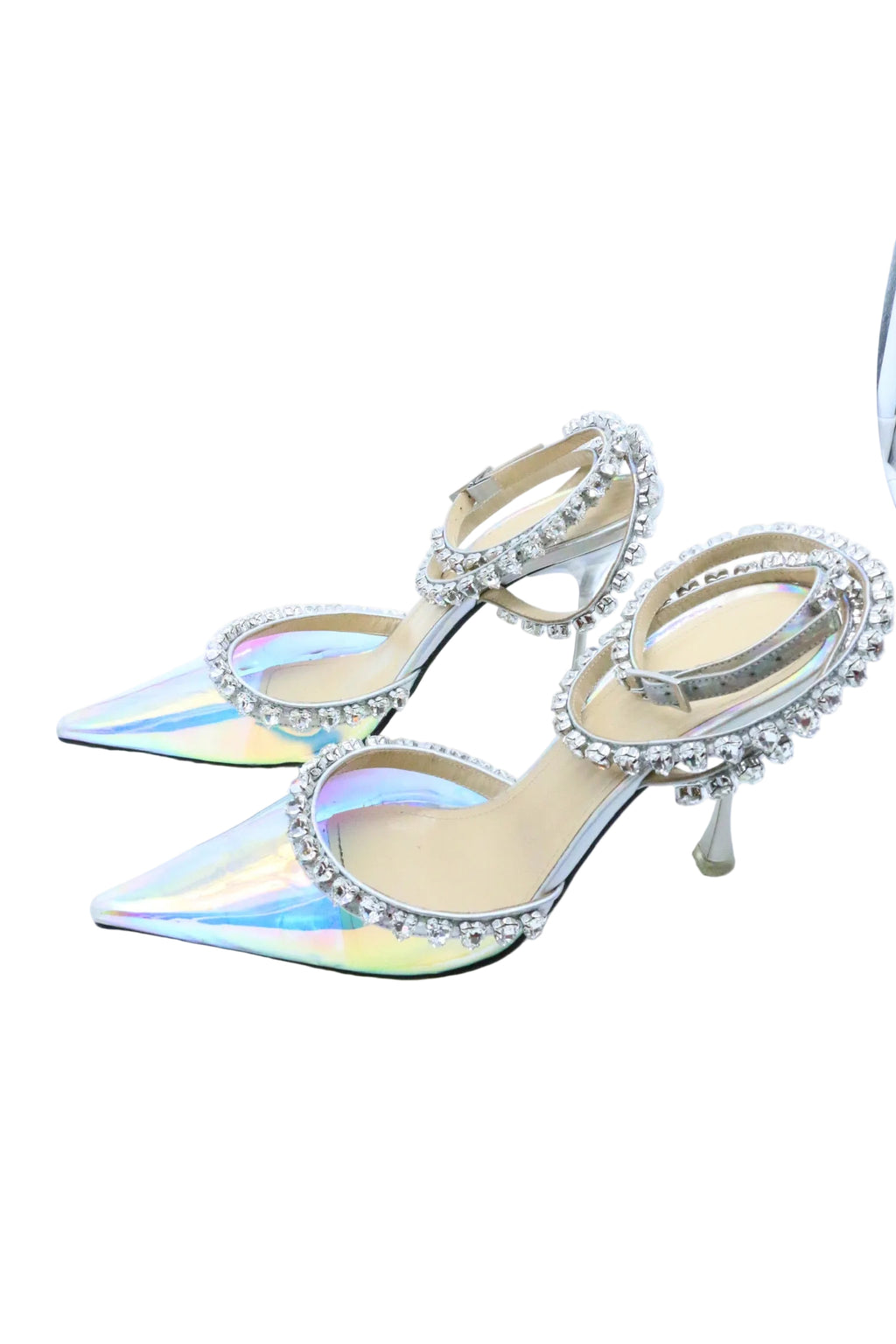 Mach & Mach Iridescent Heels