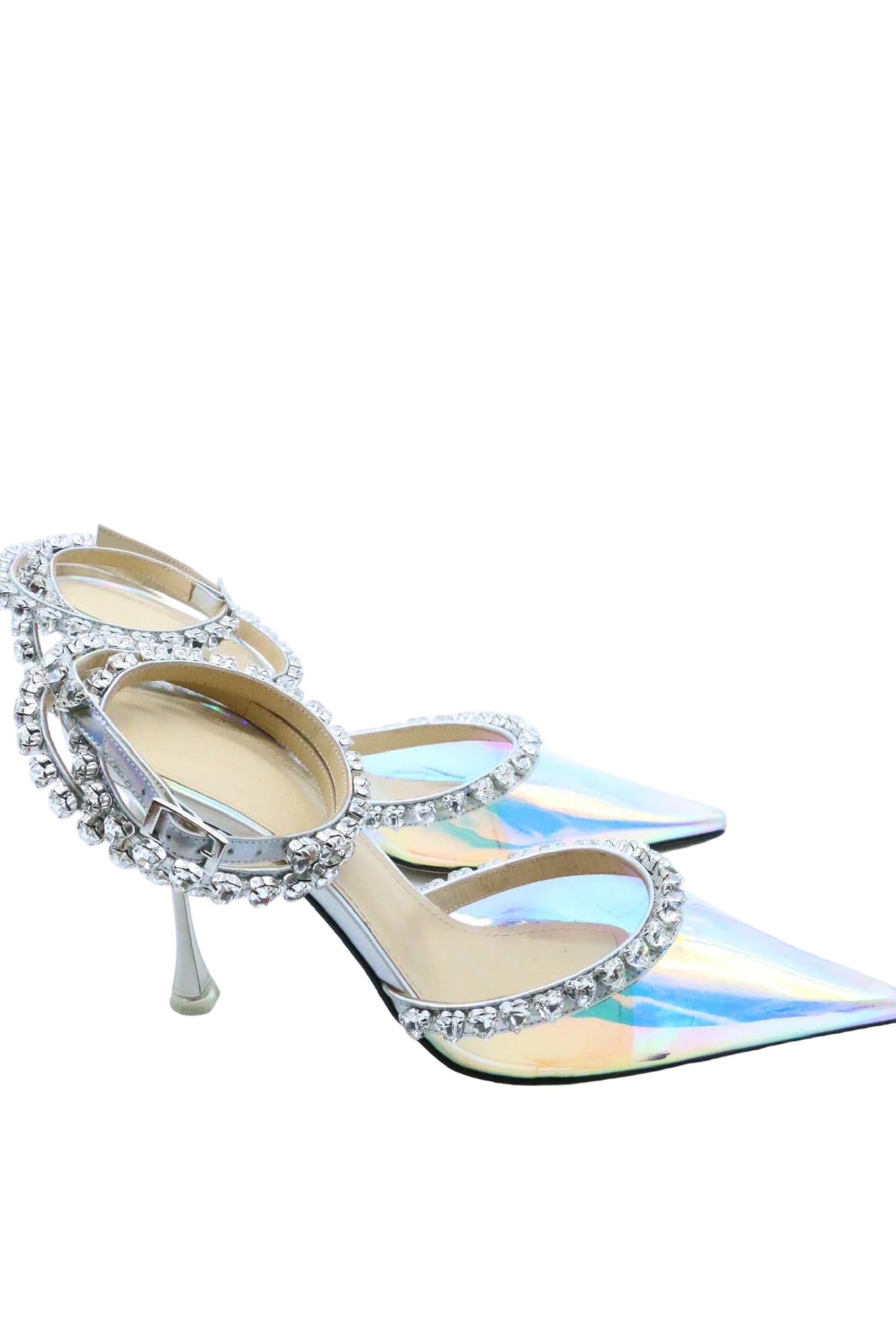 Mach & Mach Iridescent Heels