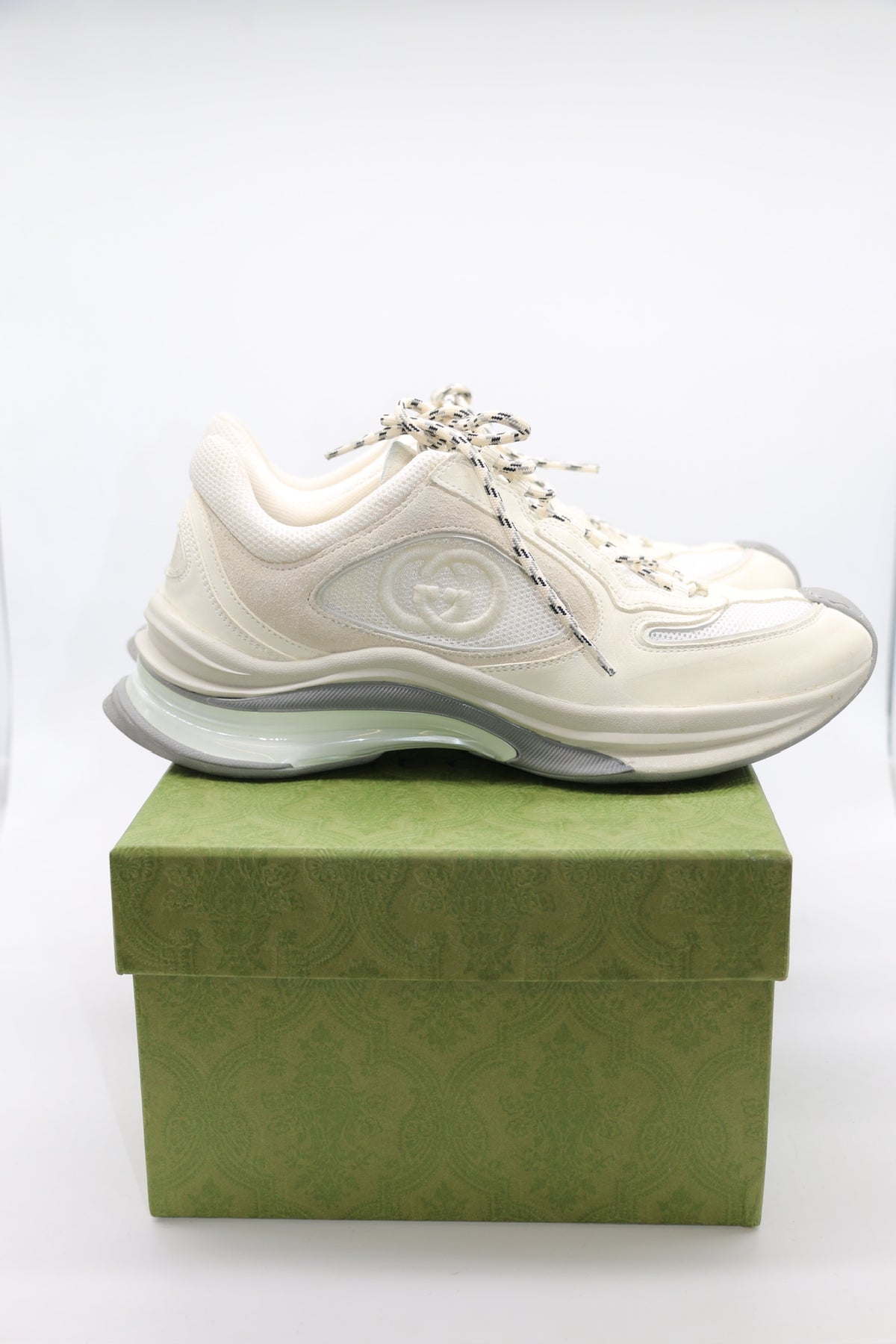 Gucci Run Sneakers White