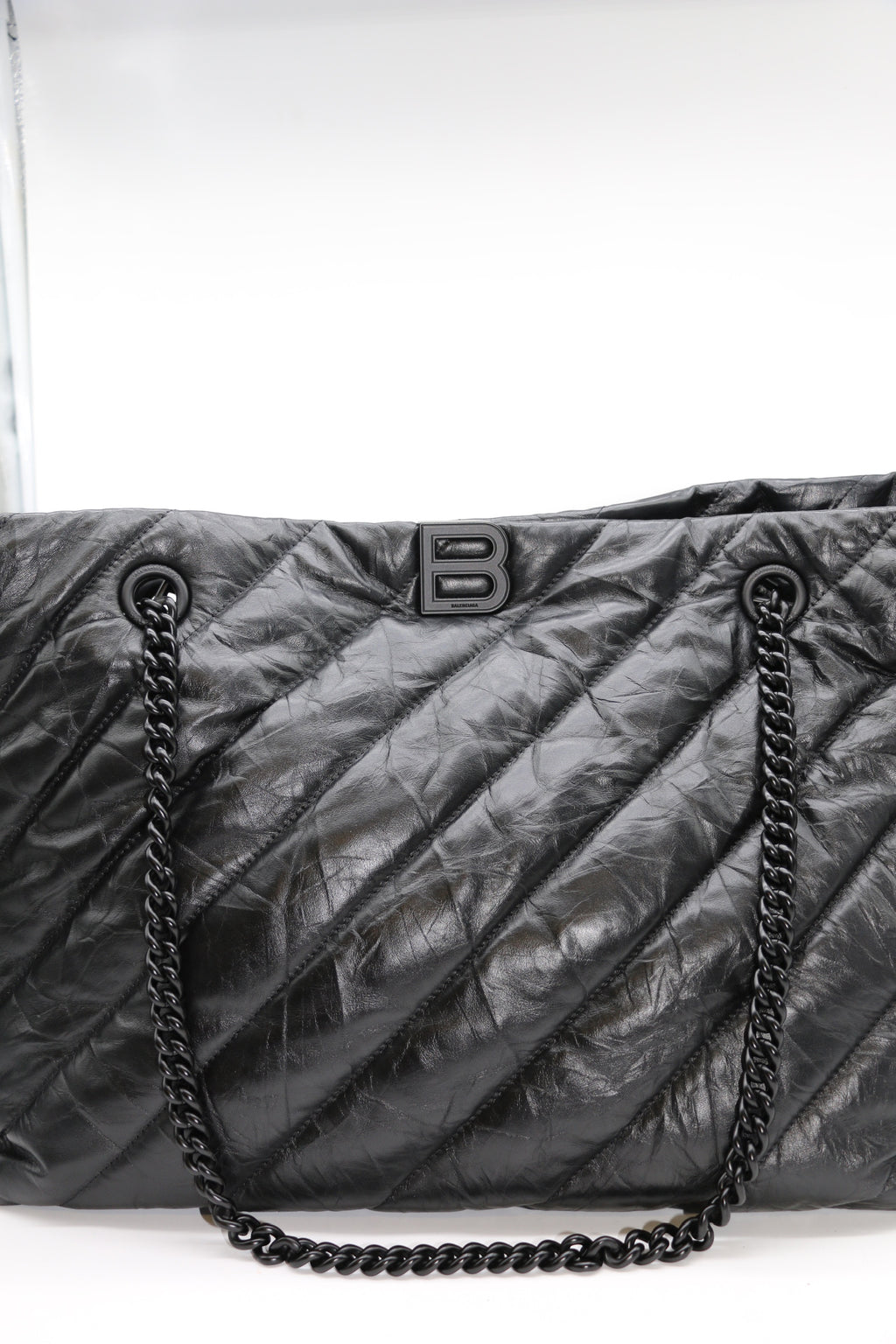 Balenciaga Large Crush Quilted Tote Bag