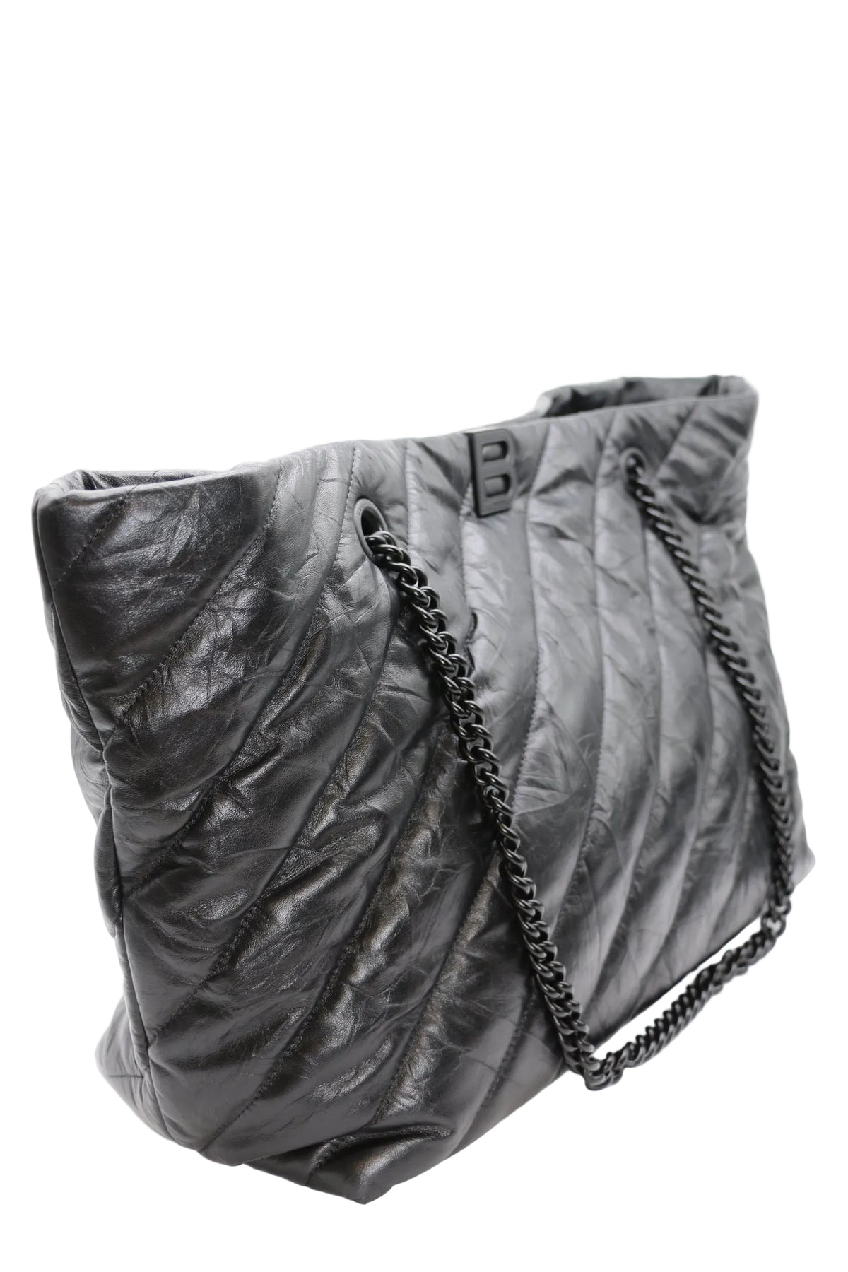 Balenciaga Large Crush Quilted Tote Bag