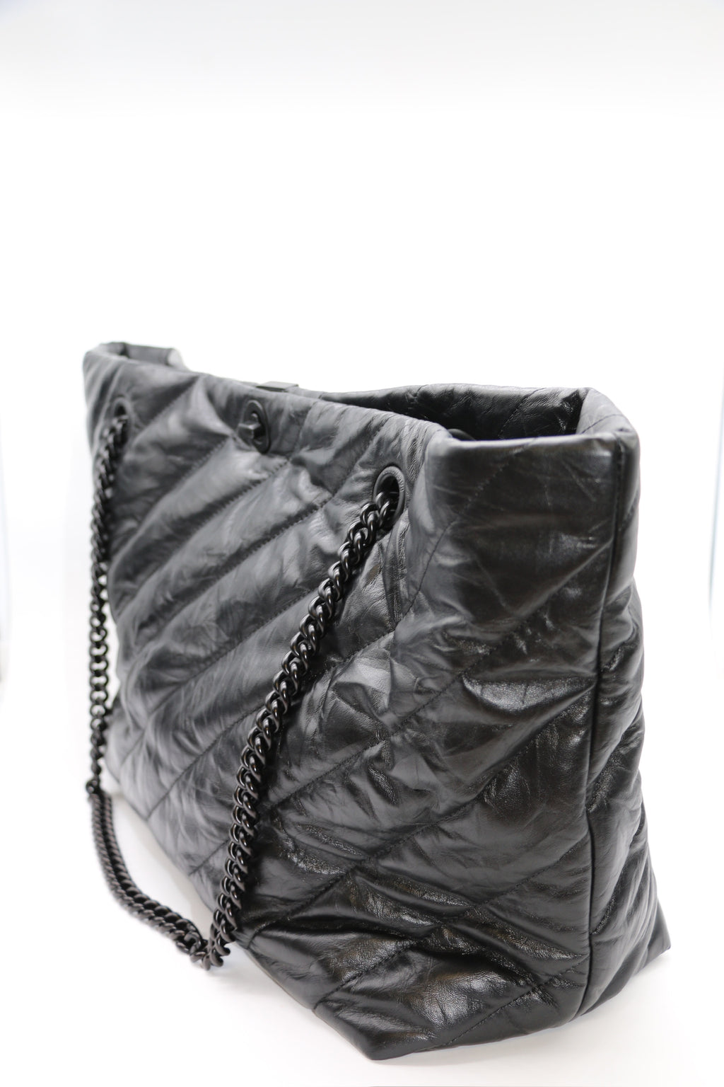 Balenciaga Large Crush Quilted Tote Bag