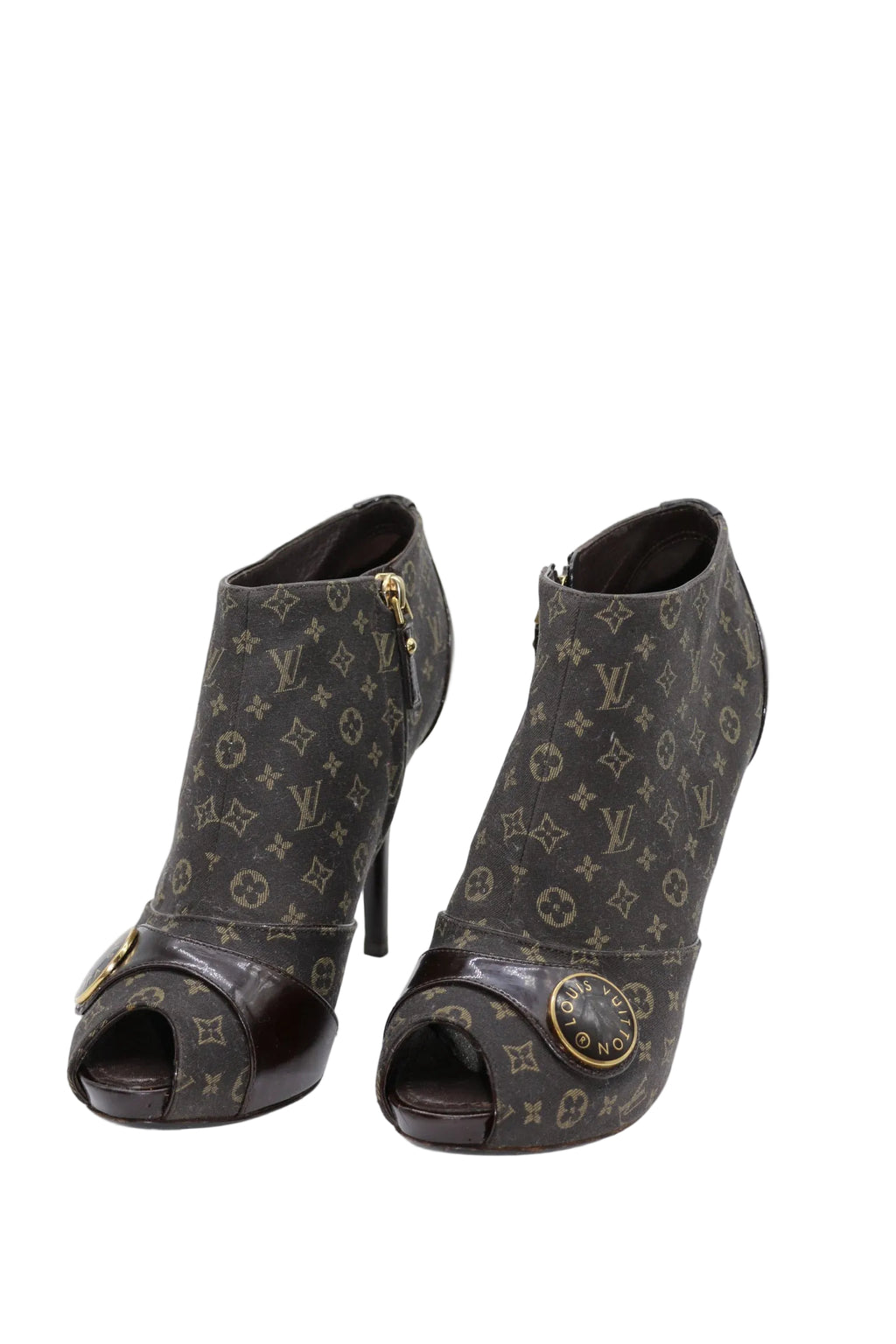 Vintage Ankle Boots Louis Vuitton