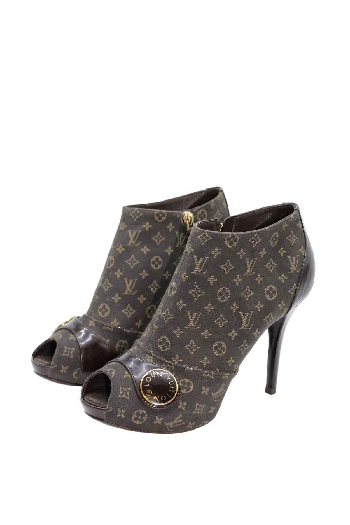 Vintage Ankle Boots Louis Vuitton