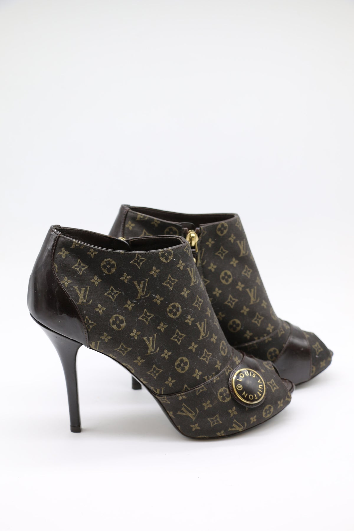 Vintage Ankle Boots Louis Vuitton