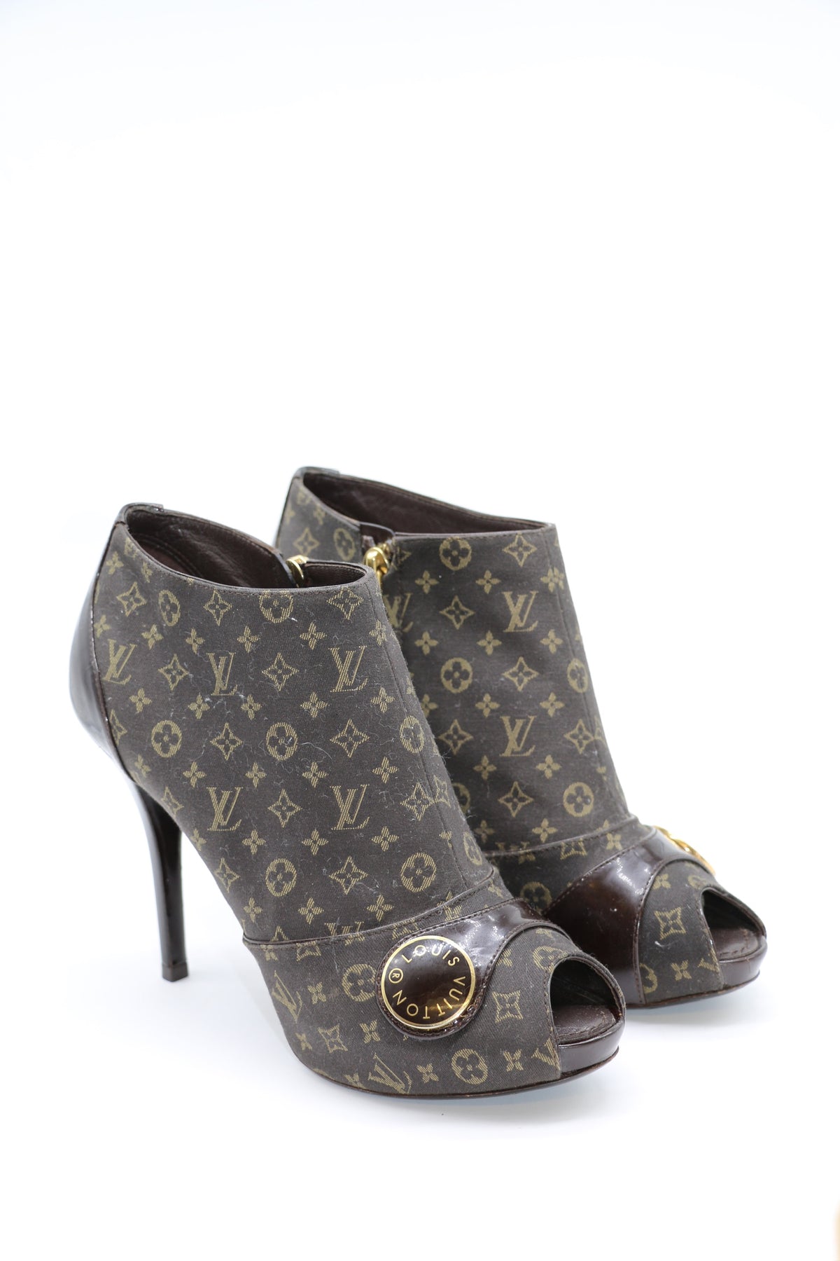 Vintage Ankle Boots Louis Vuitton