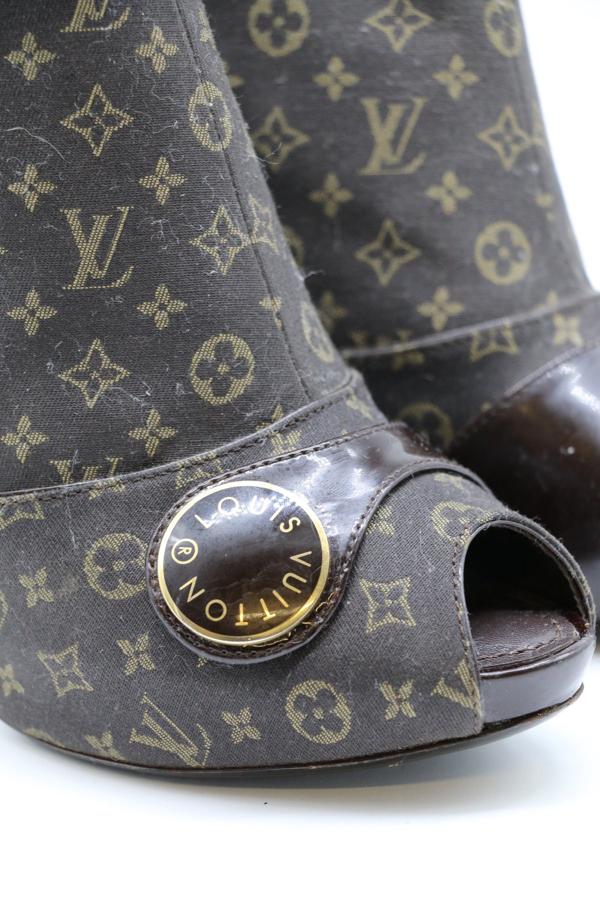 Vintage Ankle Boots Louis Vuitton