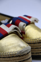 Gucci Golden Espadrilles