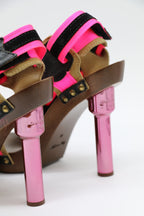 Louis Vuitton Wooden Platform Sandals 2009
