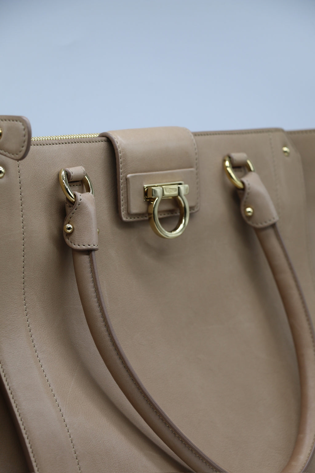 Salvatore Ferragamo Leather Tote