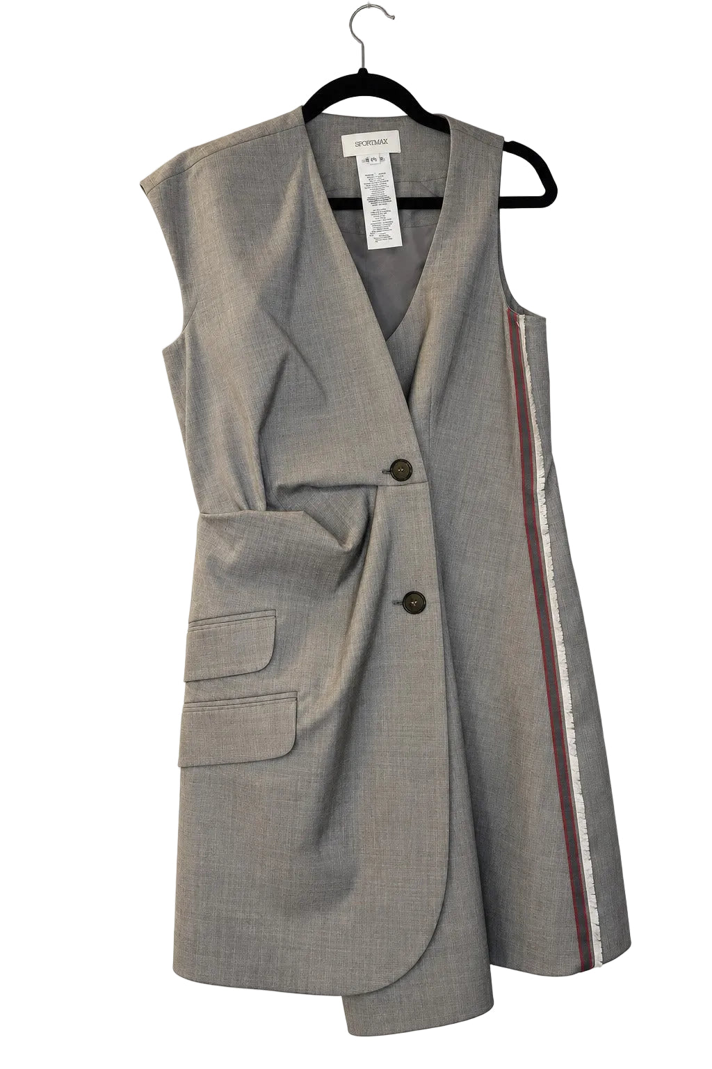 Tailored Azymmetrical Dress Sportmax by MaxMara