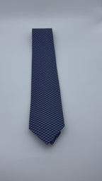Corbata Hermés azul
