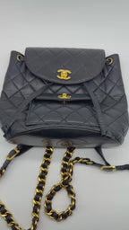 Chanel CC quilted Duma Medium Backpack