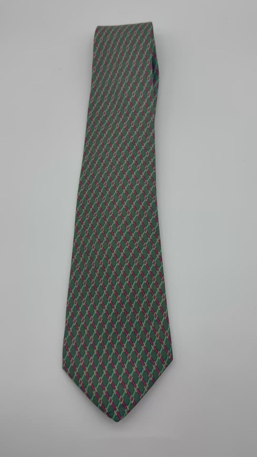Corbata Hermès Verde