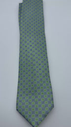 Corbata Ermenegildo Zegna Cuadros Verde