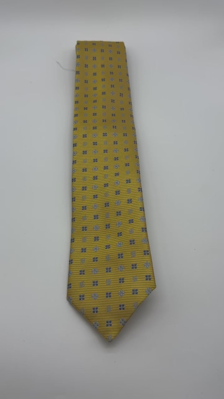 Corbata Brioni Flores moradas