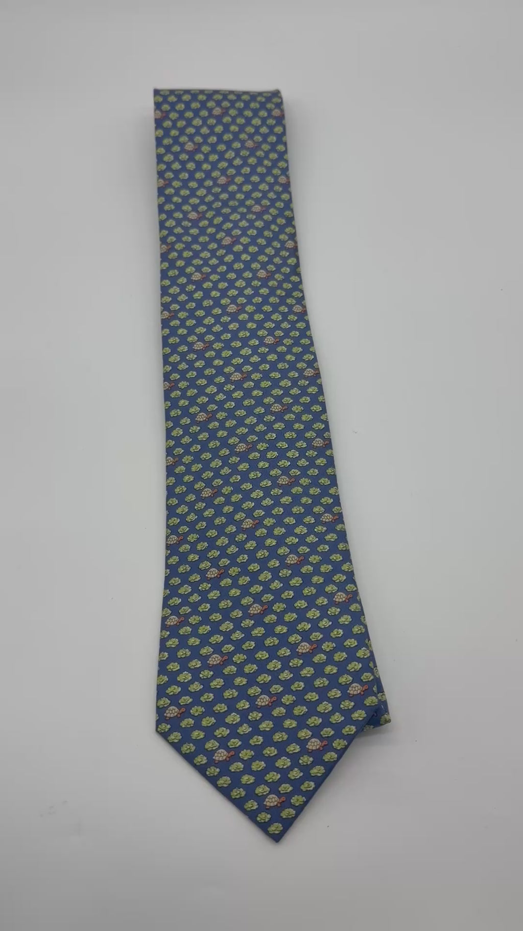 Corbata Hermés Tortugas