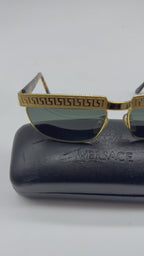 Versace Vintage Gold Accents Sunglasses