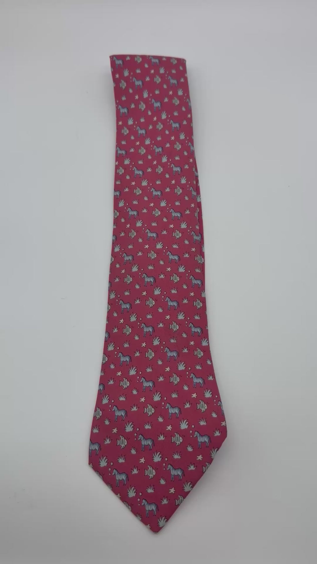 Corbata Hermés Cebra
